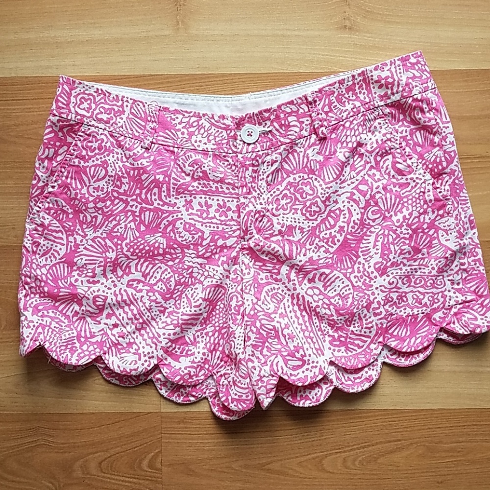 Lilly Pulitzer Pink Buttercup Shorts